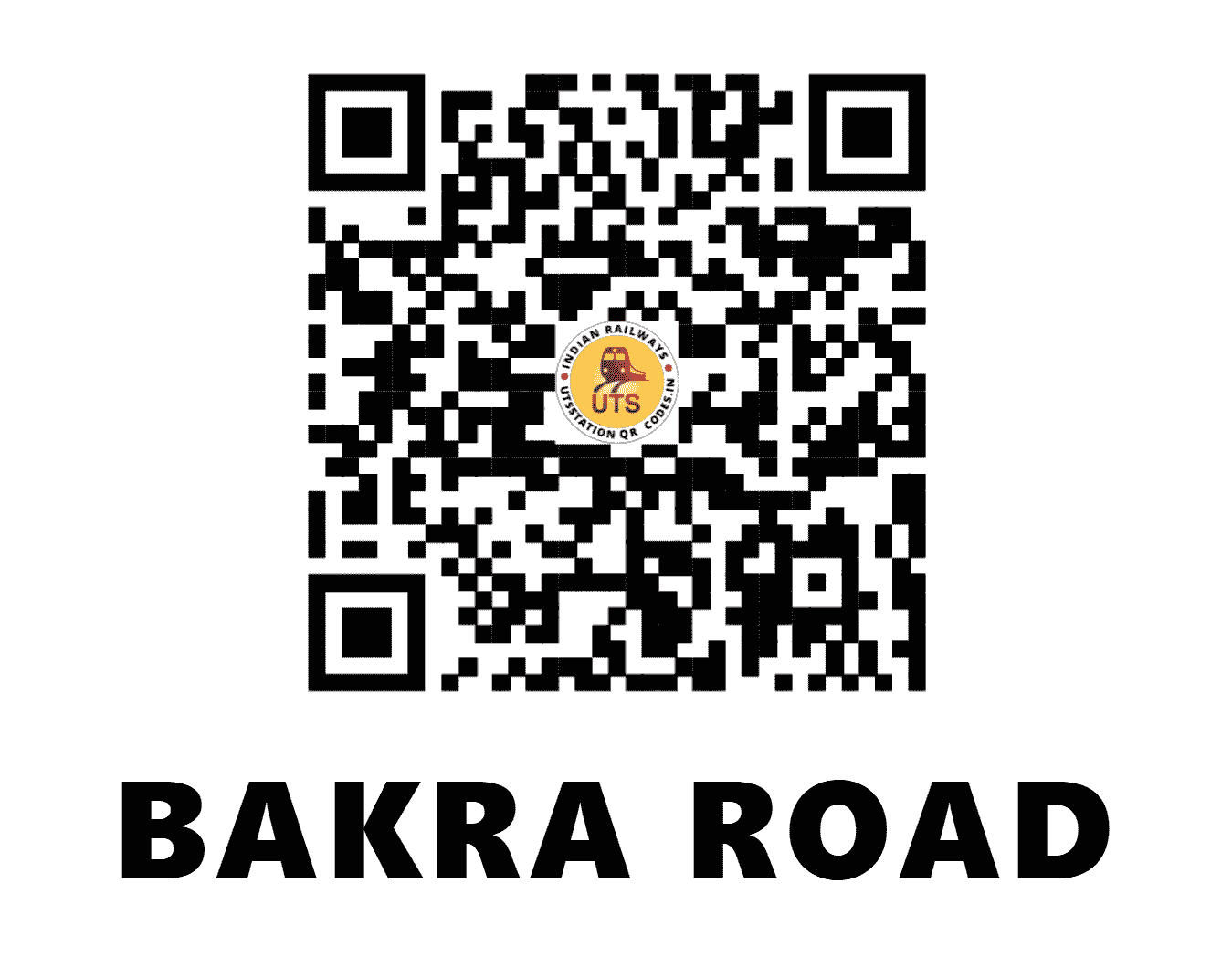 UTS QR Code for BAKRA ROAD - BK - NW (RAJASTHAN)