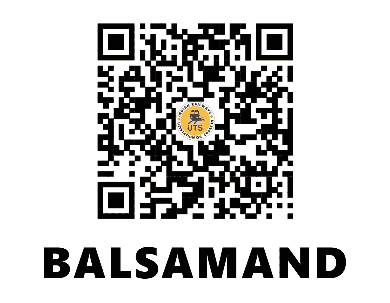 UTS QR Code for BALSAMAND - BLSD - NW (RAJASTHAN)
