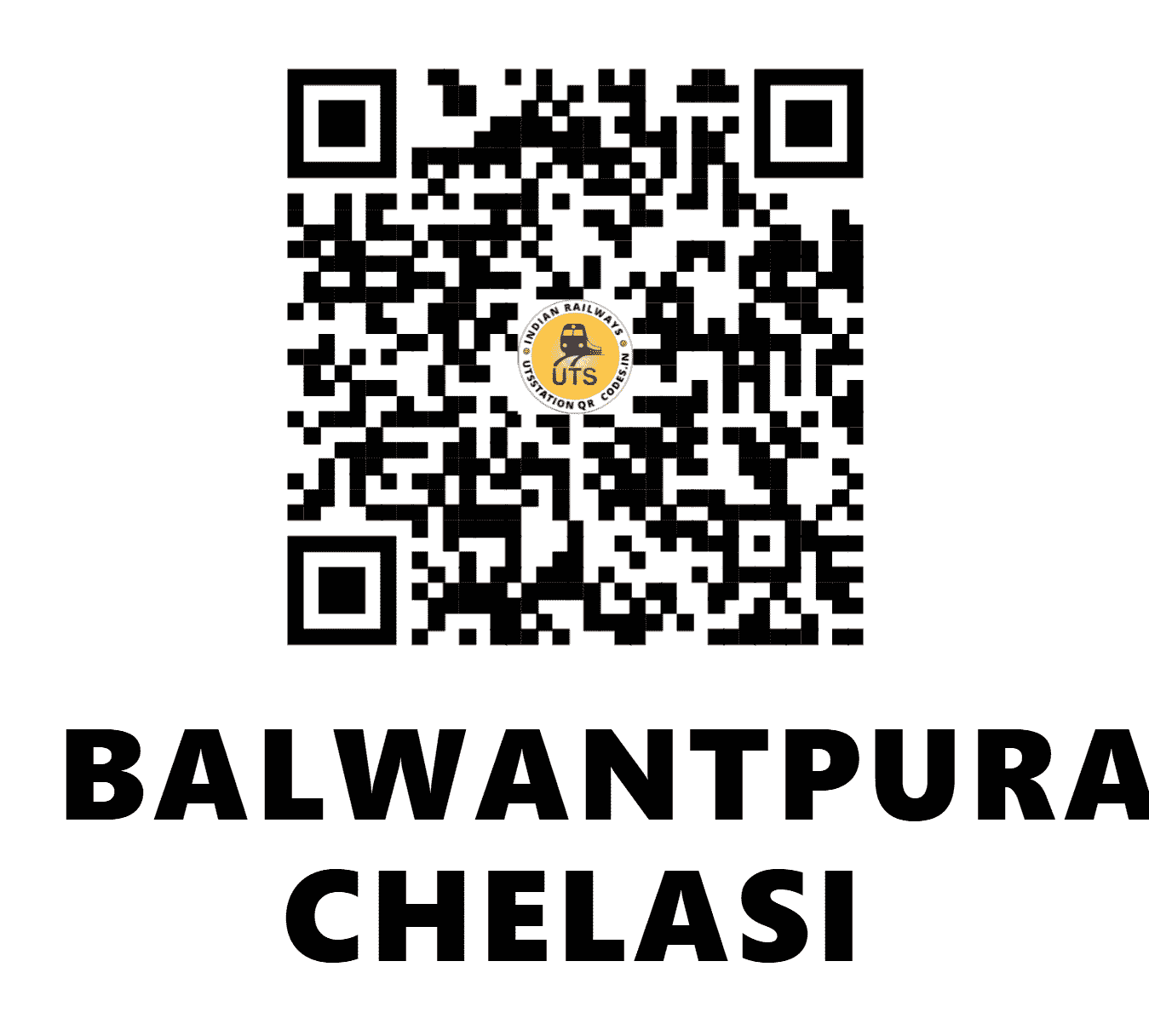 UTS QR Code for BALWANTPURA CHELASI - BWPL - NW (RAJASTHAN)