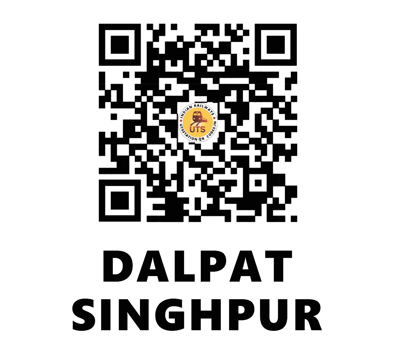 UTS QR Code for DALPAT SINGHPUR - DPT - NW (RAJASTHAN)