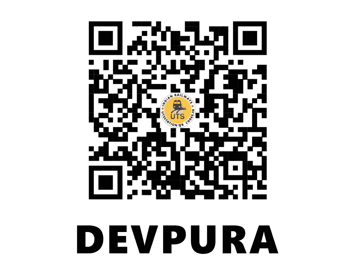 UTS QR Code for DEVPURA - DPZ - NW (RAJASTHAN)