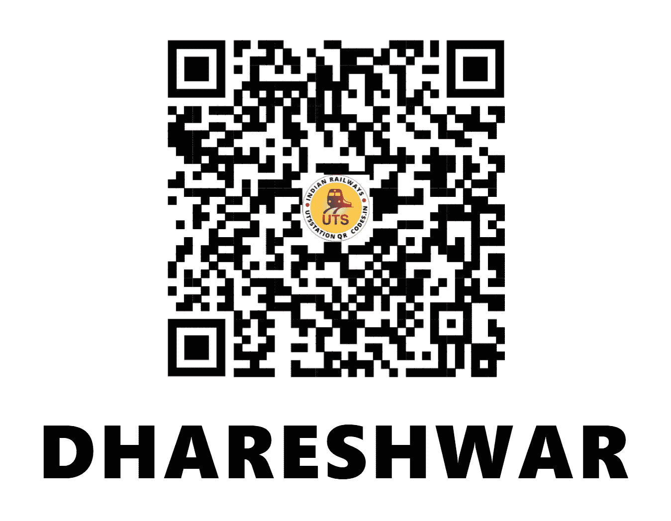 UTS QR Code for DHARESHWAR - DRS - NW (RAJASTHAN)