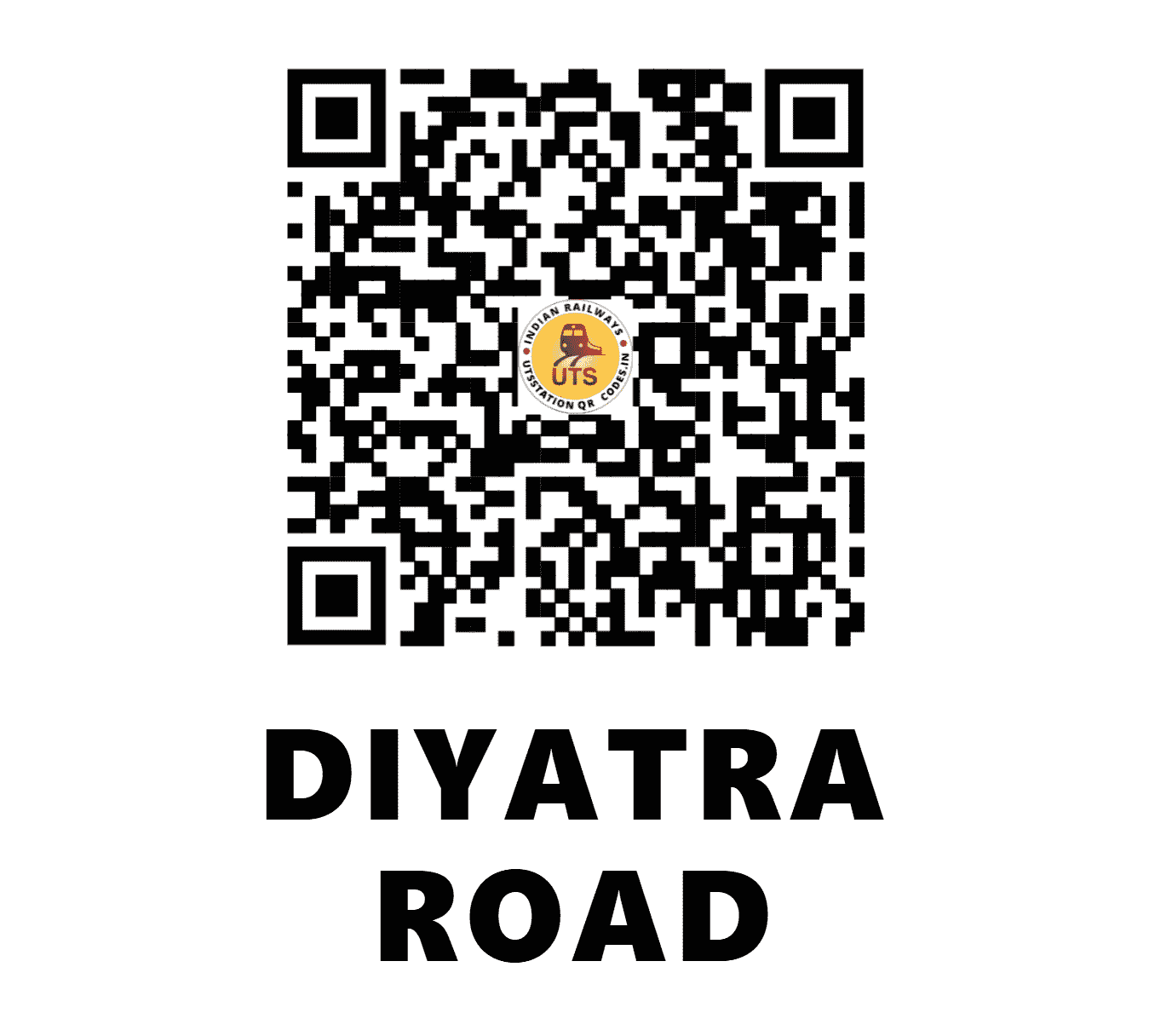 UTS QR Code for DIYATRA ROAD - DTRD - NW (RAJASTHAN)