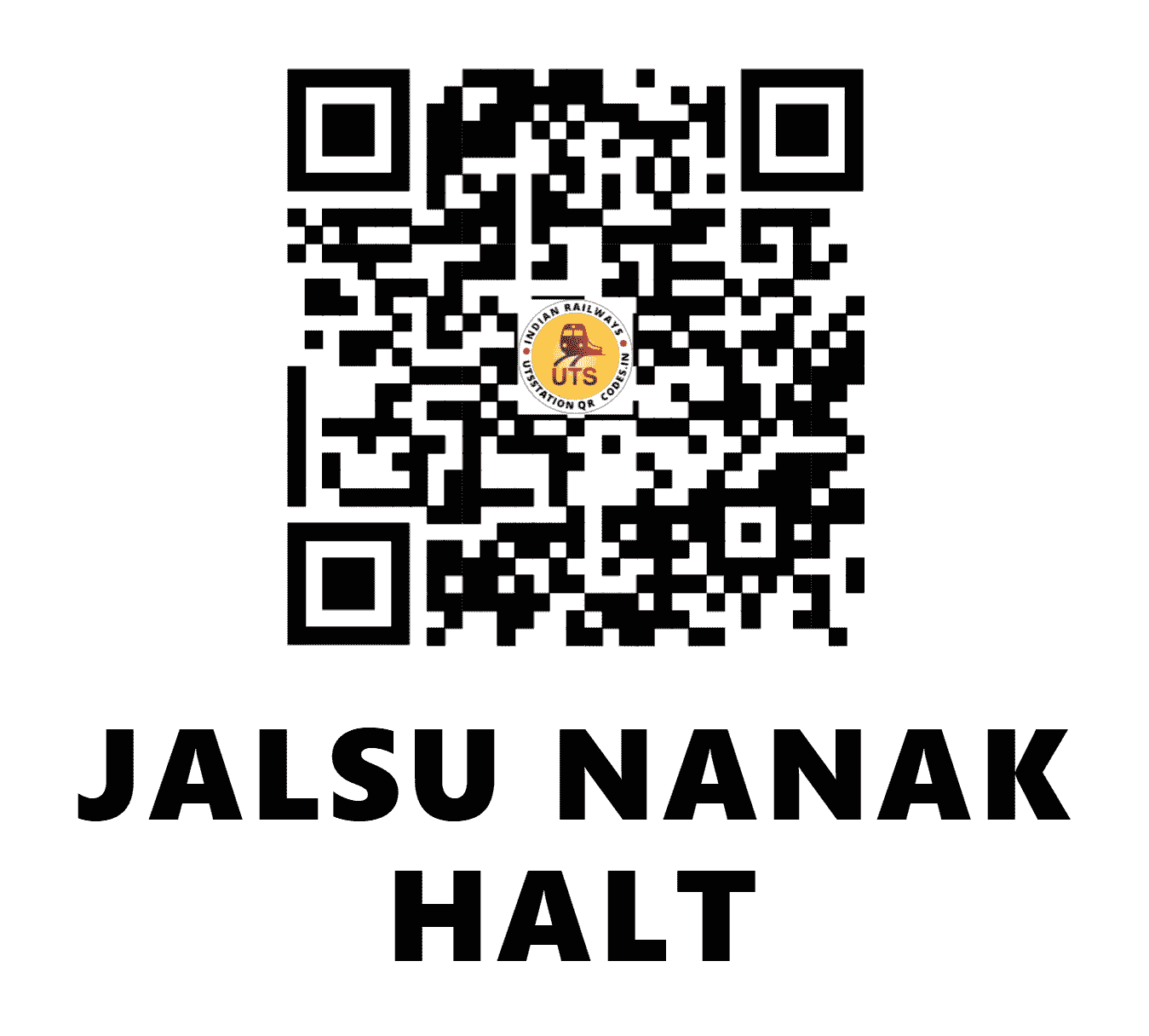 UTS QR Code for JALSU NANAK HALT - JACN - NW (RAJASTHAN)