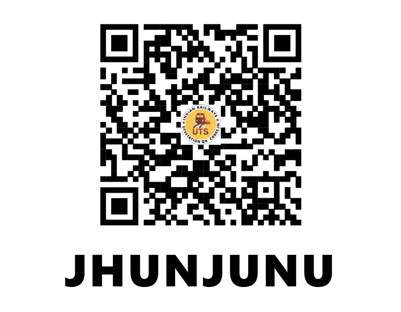 UTS QR Code for JHUNJUNU - JJN - NW (RAJASTHAN)