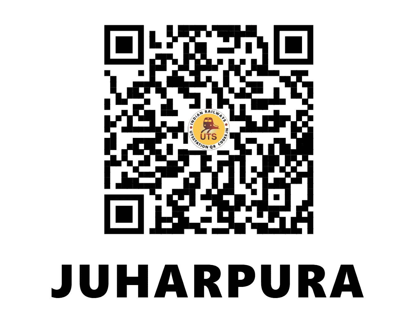 UTS QR Code for JUHARPURA - JOH - NW (RAJASTHAN)
