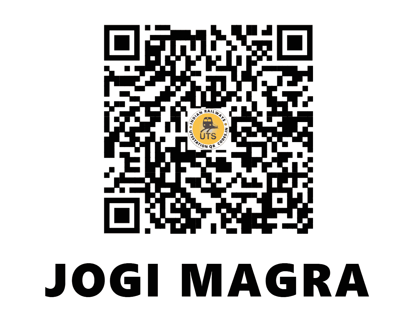 UTS QR Code for JOGI MAGRA - JOM - NW (RAJASTHAN)