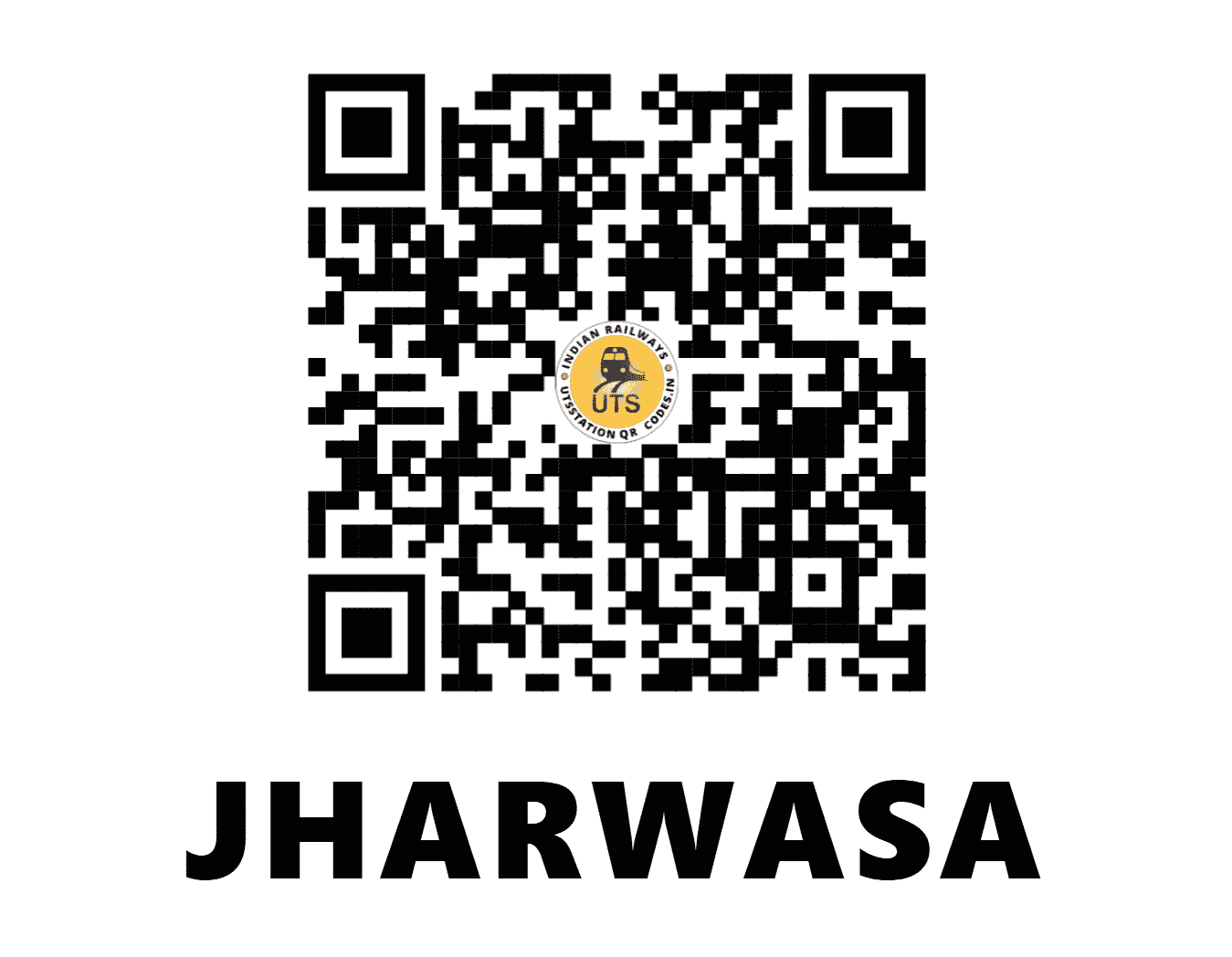 UTS QR Code for JHARWASA - JWS - NW (RAJASTHAN)