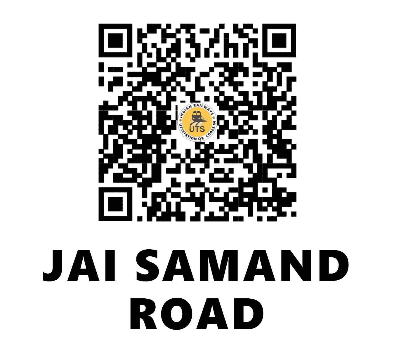 UTS QR Code for JAI SAMAND ROAD - JYM - NW (RAJASTHAN)