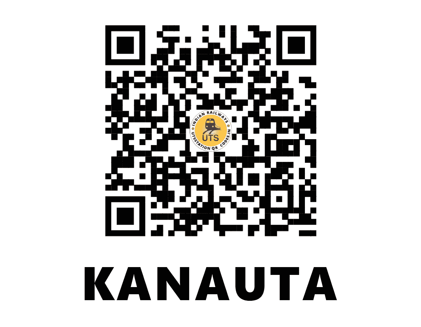 UTS QR Code for KANAUTA - KUT - NW (RAJASTHAN)