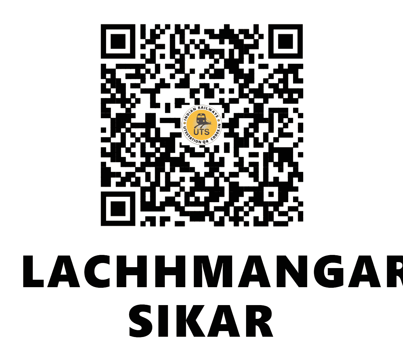 UTS QR Code for LACHHMANGARH-SIKAR - LNH - NW (RAJASTHAN)