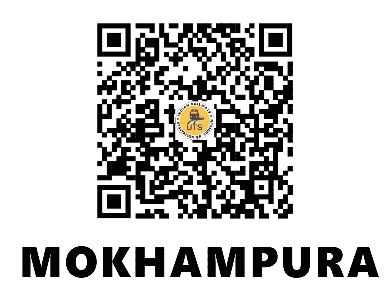 UTS QR Code for MOKHAMPURA - MAKH - NW (RAJASTHAN)