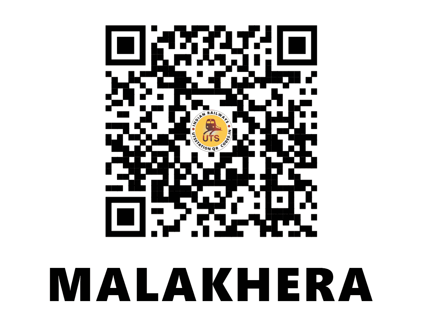 UTS QR Code for MALAKHERA - MKH - NW (RAJASTHAN)