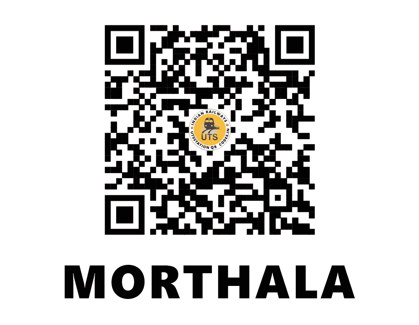 UTS QR Code for MORTHALA - MXO - NW (RAJASTHAN)
