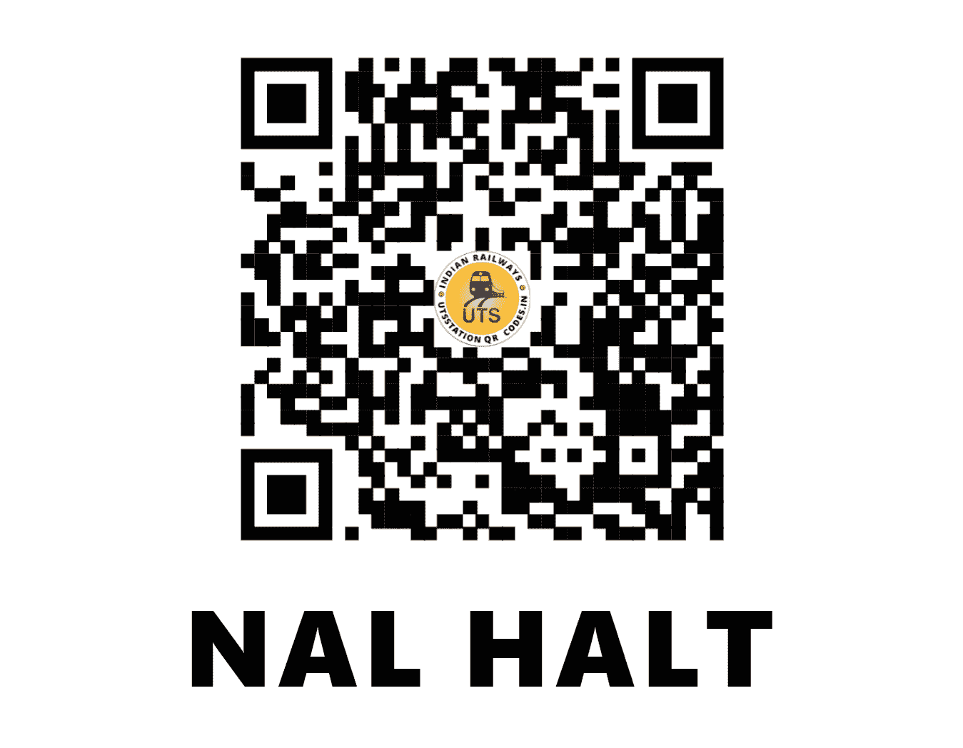 UTS QR Code for NAL HALT - NAL - NW (RAJASTHAN)
