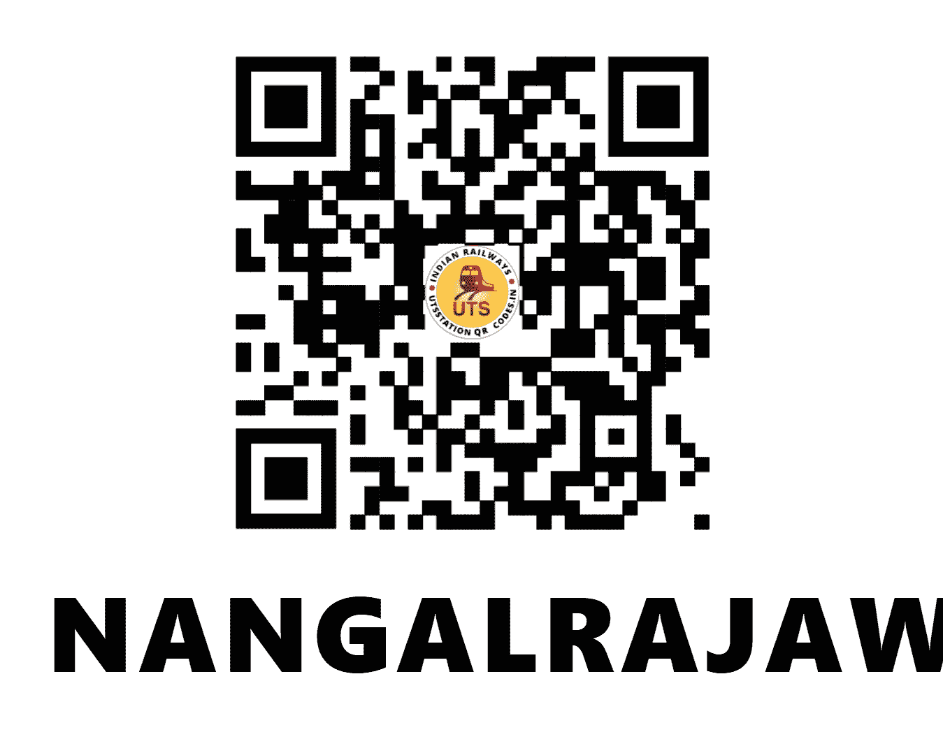 UTS QR Code for NANGALRAJAWATAN - NRWN - NW (RAJASTHAN)