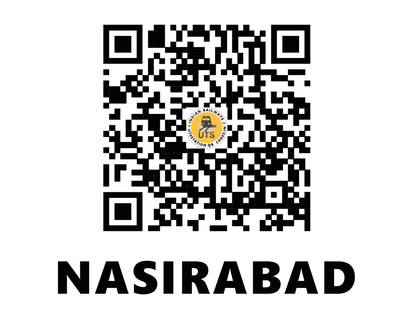 UTS QR Code for NASIRABAD - NSD - NW (RAJASTHAN)