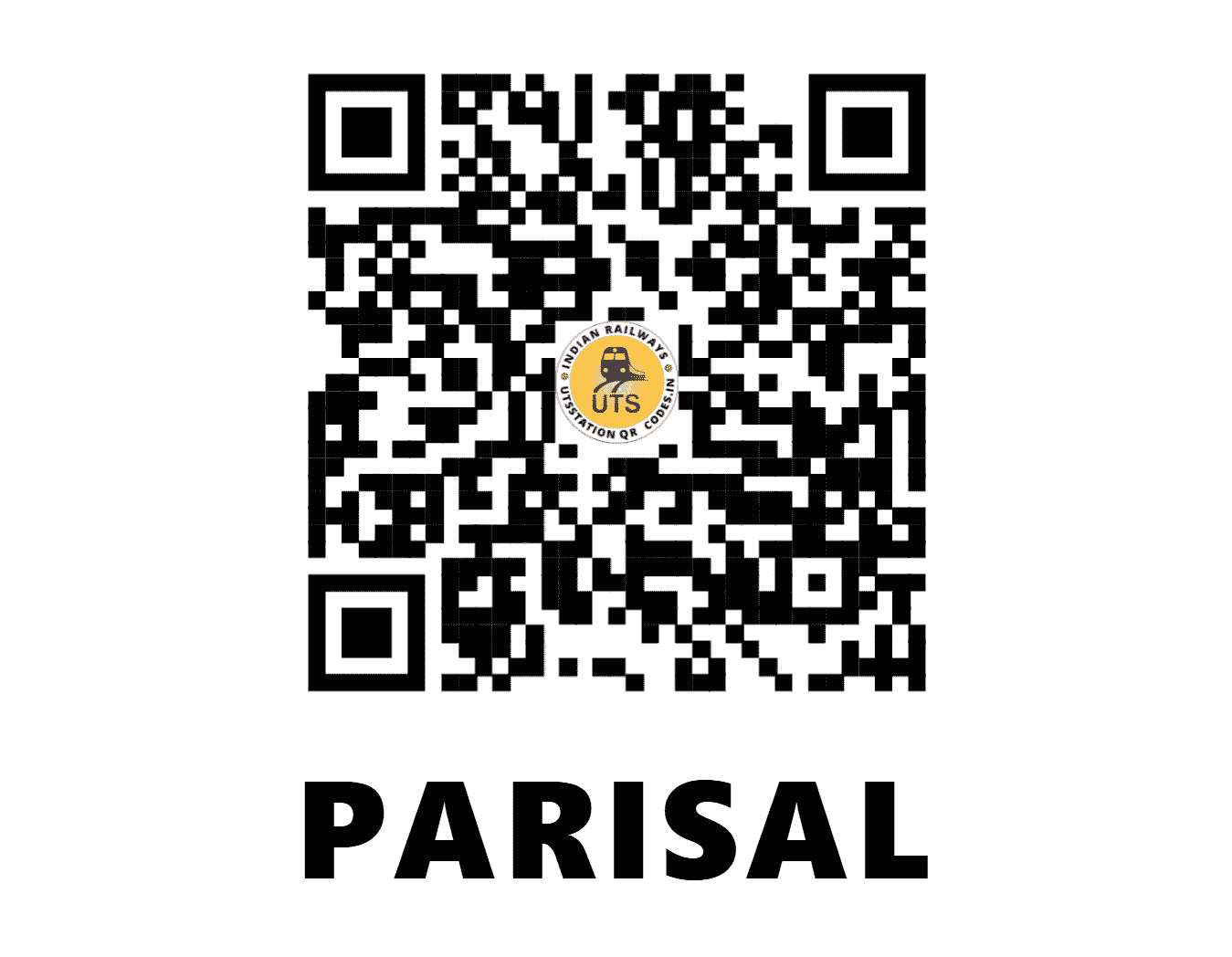 UTS QR Code for PARISAL - PSL - NW (RAJASTHAN)