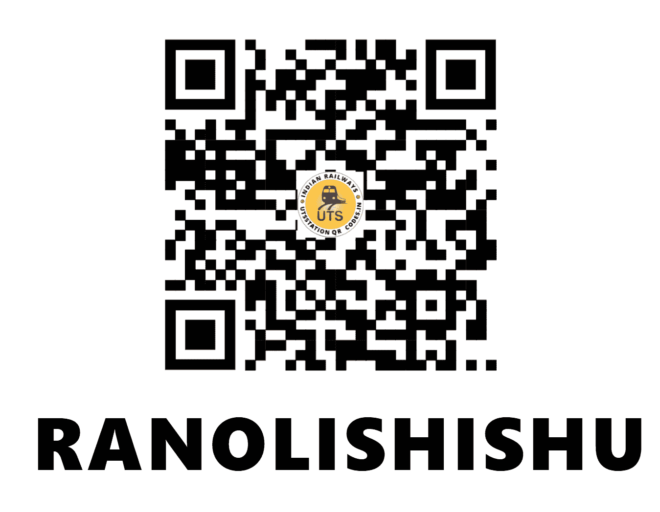 UTS QR Code for RANOLISHISHU - RNIS - NW (RAJASTHAN)