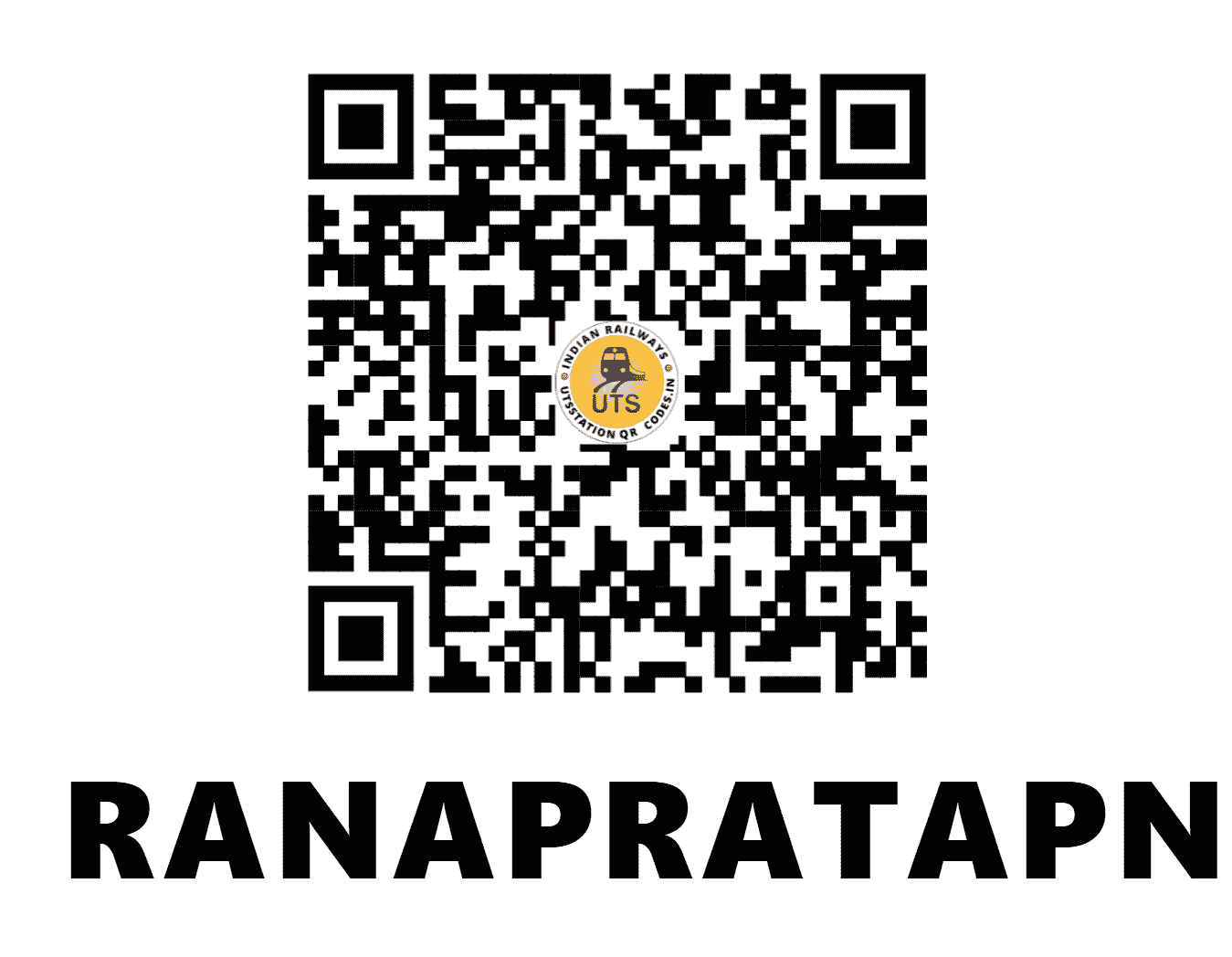 UTS QR Code for RANAPRATAPNAGAR - RPZ - NW (RAJASTHAN)