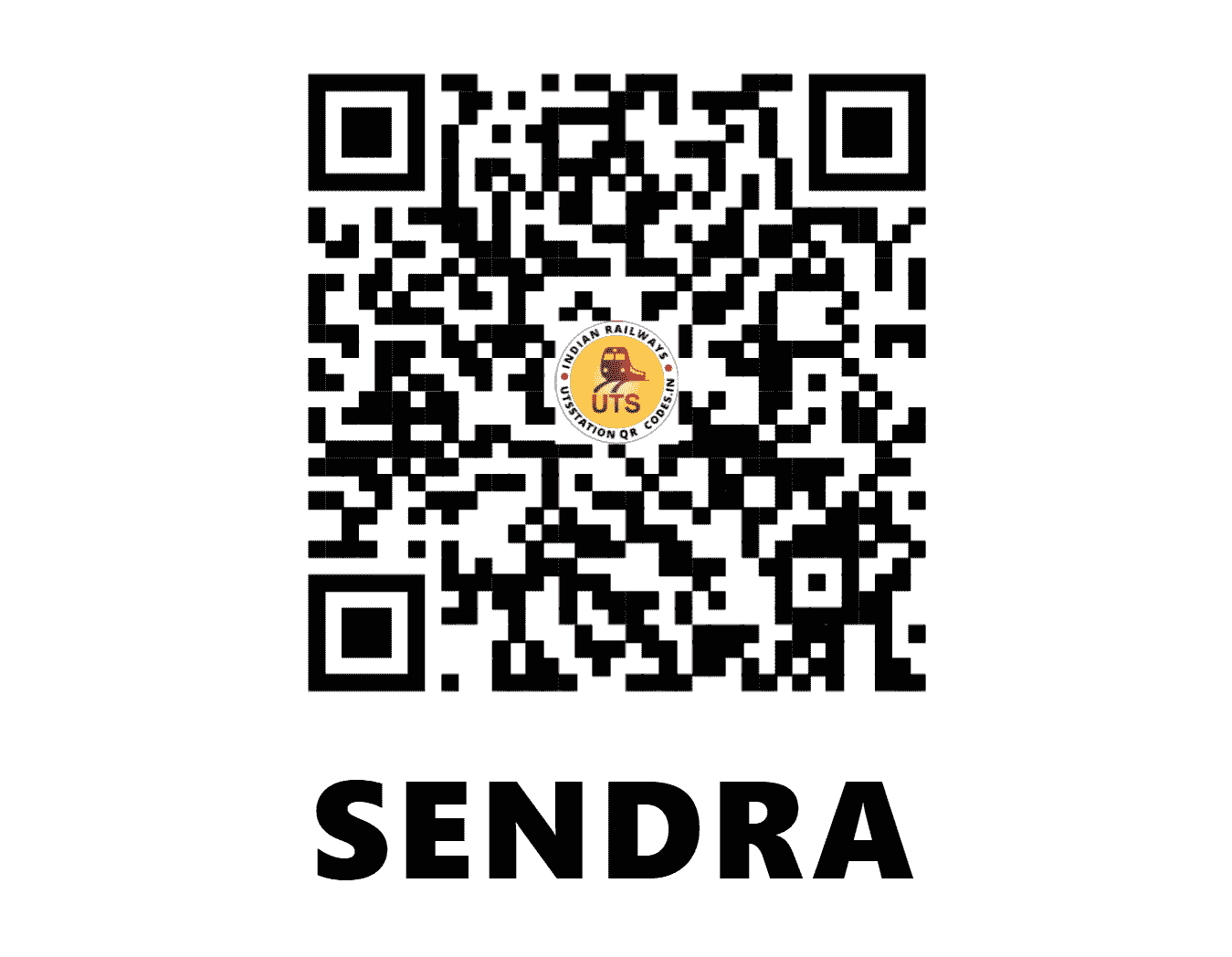 UTS QR Code for SENDRA - SEU - NW (RAJASTHAN)