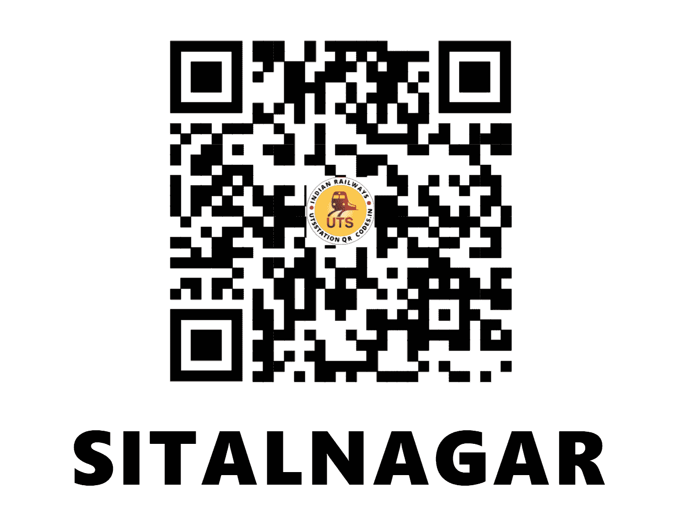 UTS QR Code for SITALNAGAR - STNR - NW (RAJASTHAN)