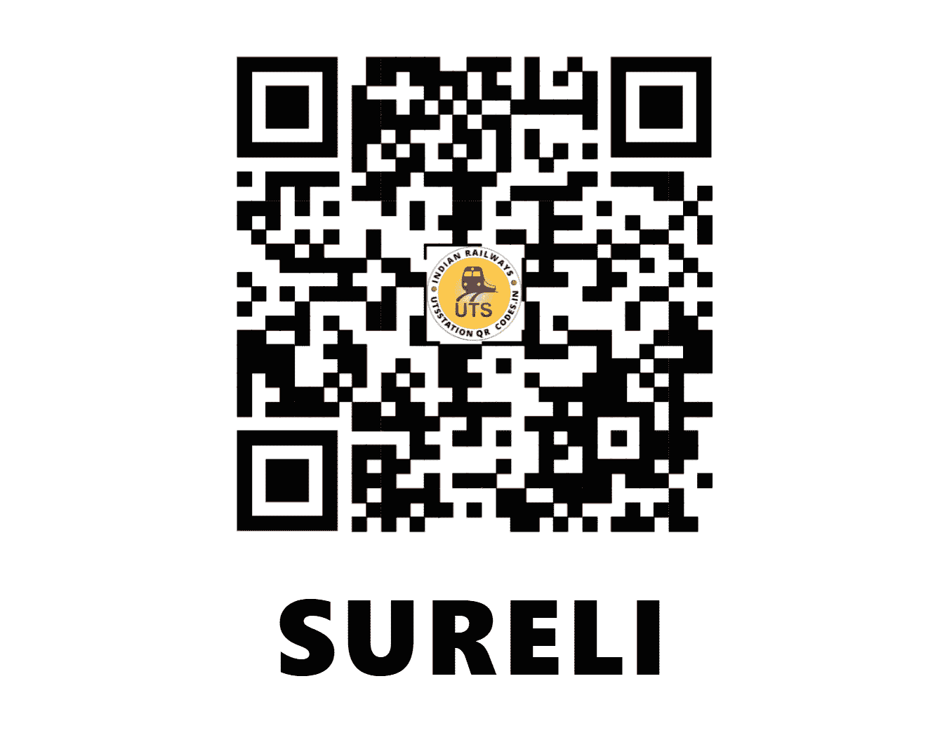 UTS QR Code for SURELI - SURL - NW (RAJASTHAN)