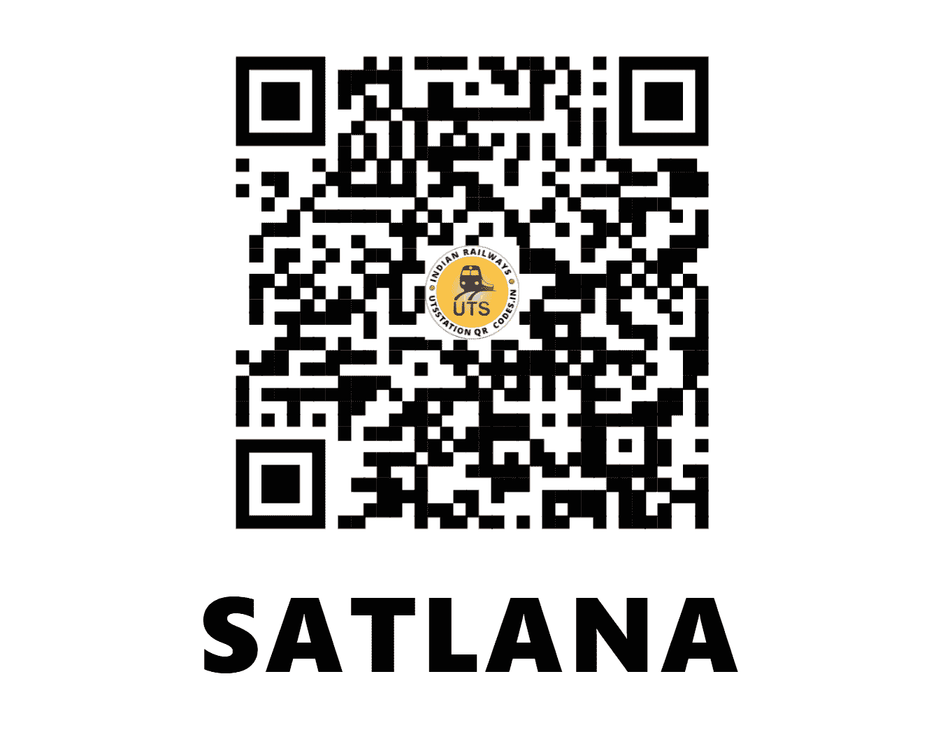 UTS QR Code for SATLANA - SUT - NW (RAJASTHAN)
