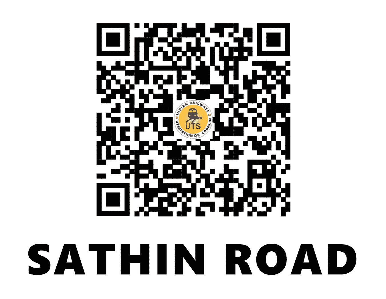 UTS QR Code for SATHIN ROAD - SWF - NW (RAJASTHAN)