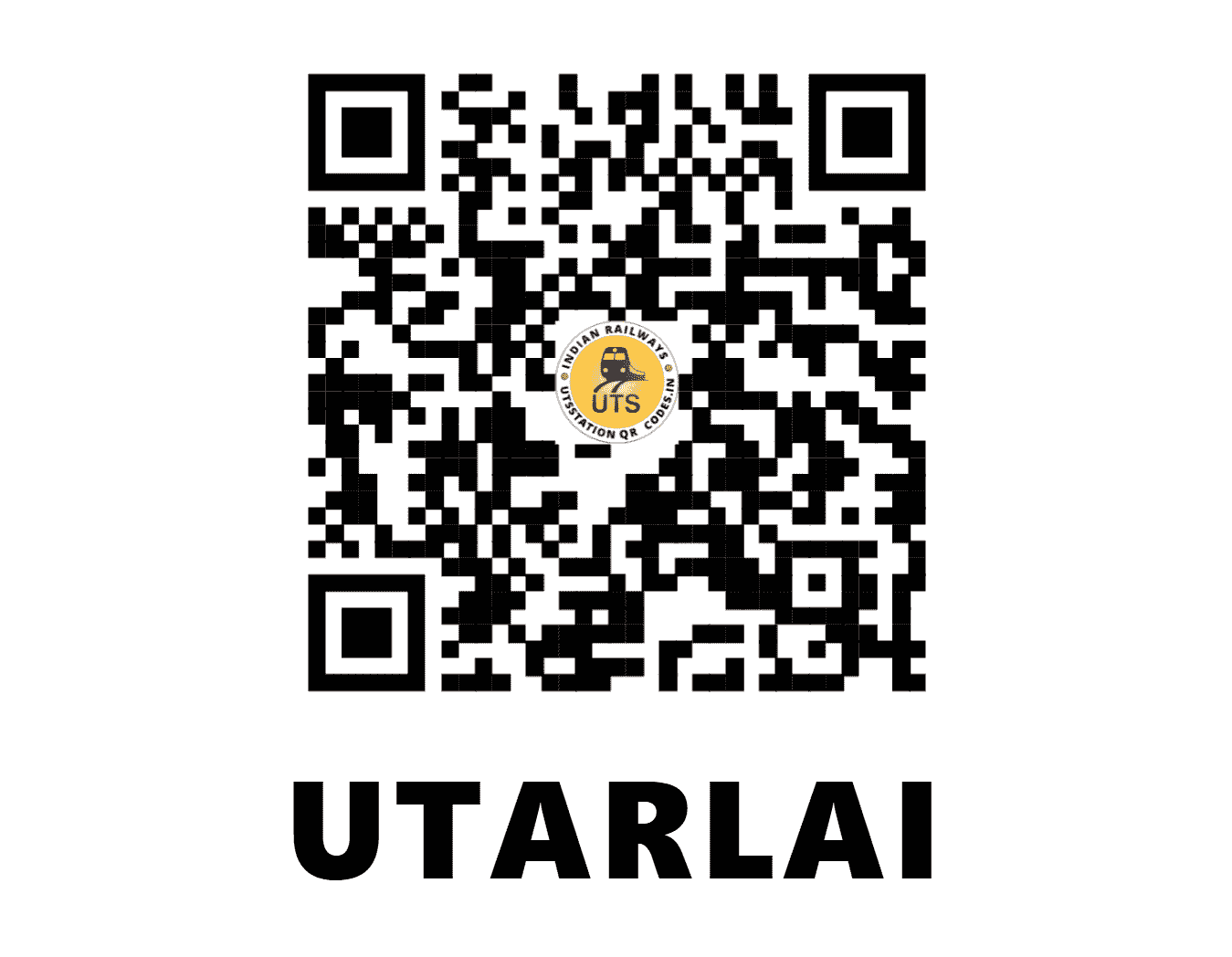 UTS QR Code for UTARLAI - UTL - NW (RAJASTHAN)