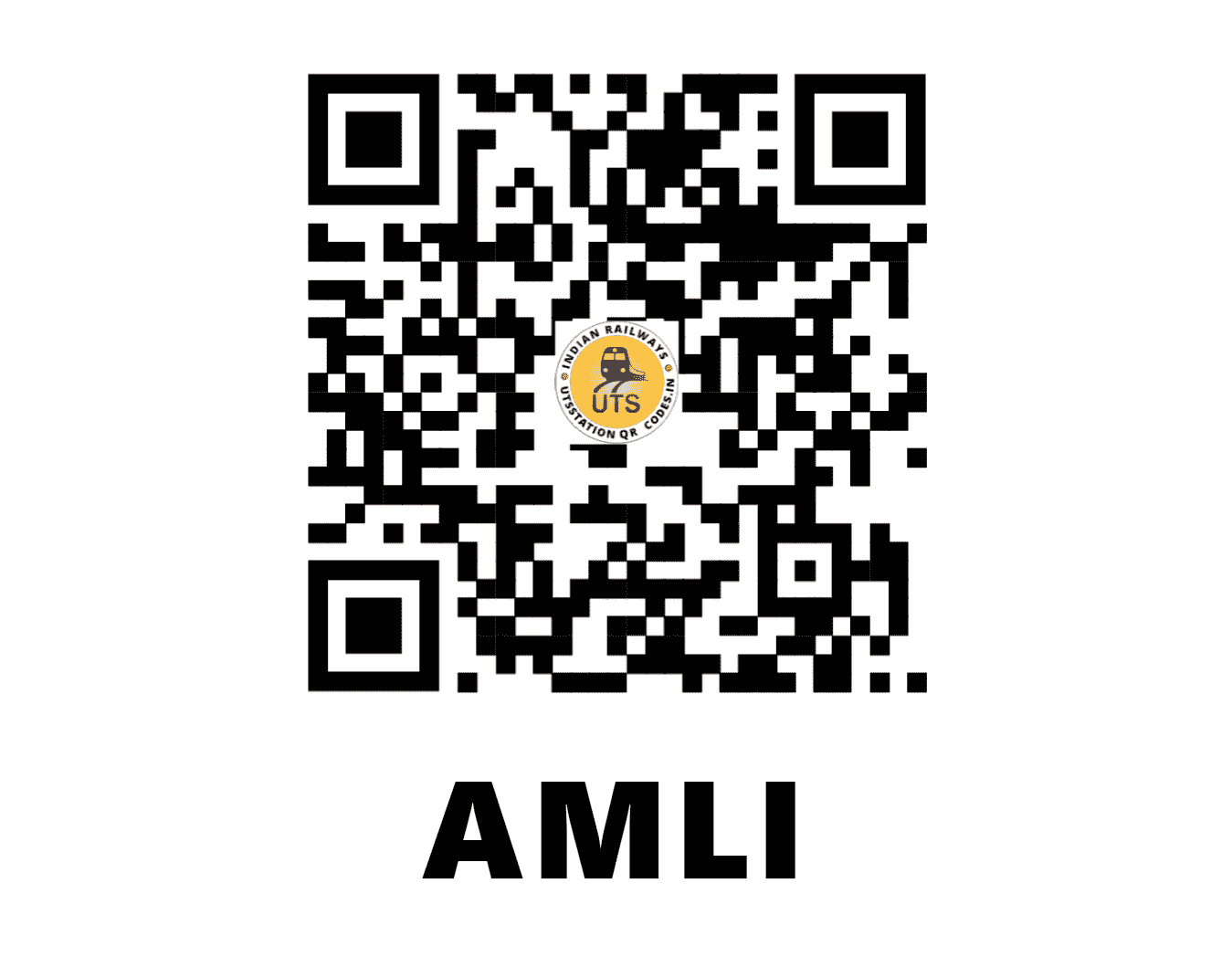 UTS QR Code for AMLI - AMLI - WC (RAJASTHAN)