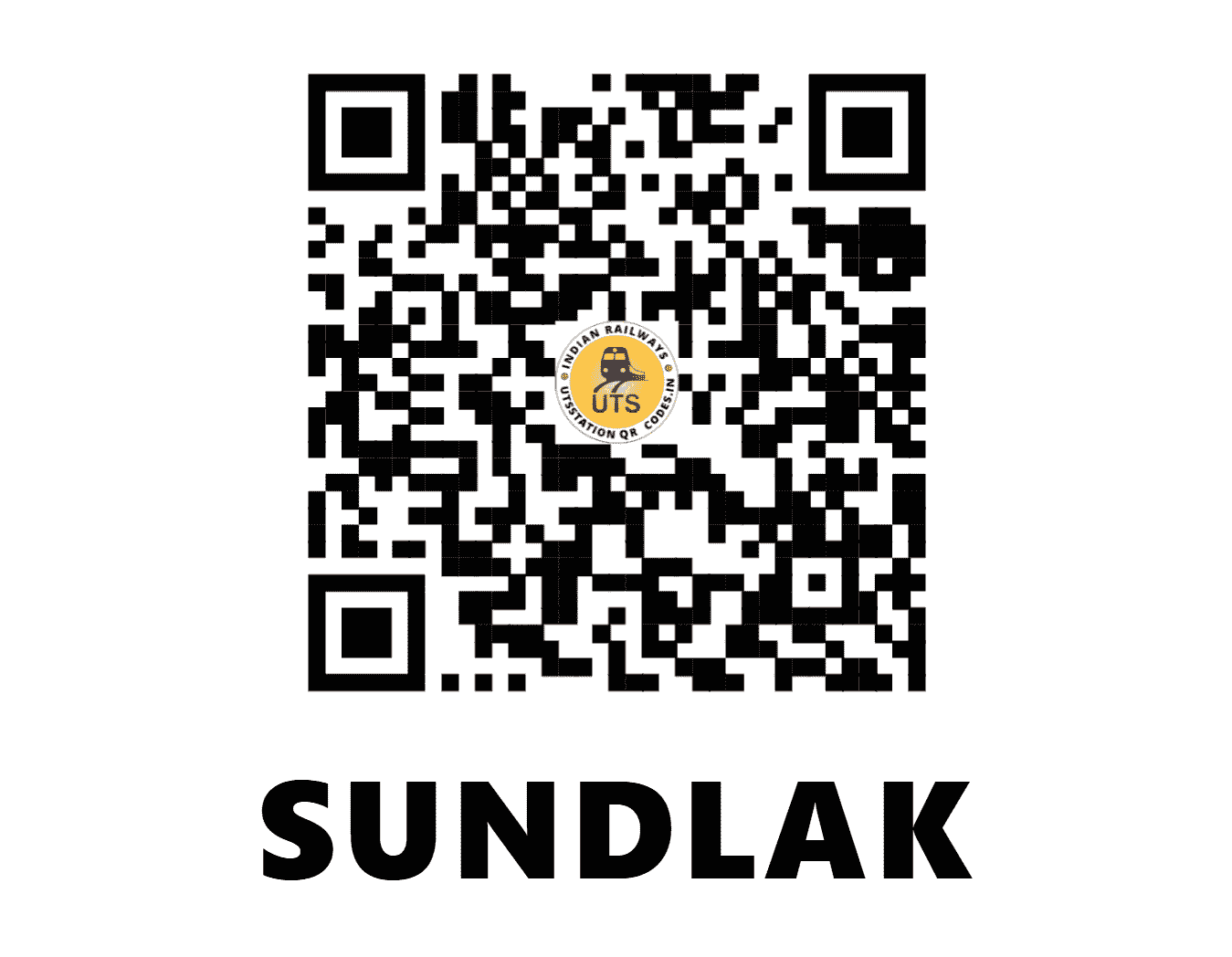 UTS QR Code for SUNDLAK - SDLK - WC (RAJASTHAN)