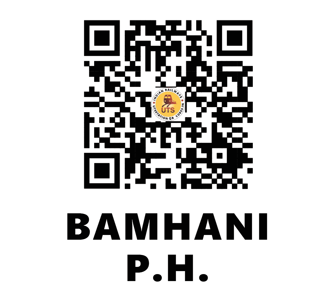 UTS QR Code for BAMHANI P.H. - BMW - SB ()