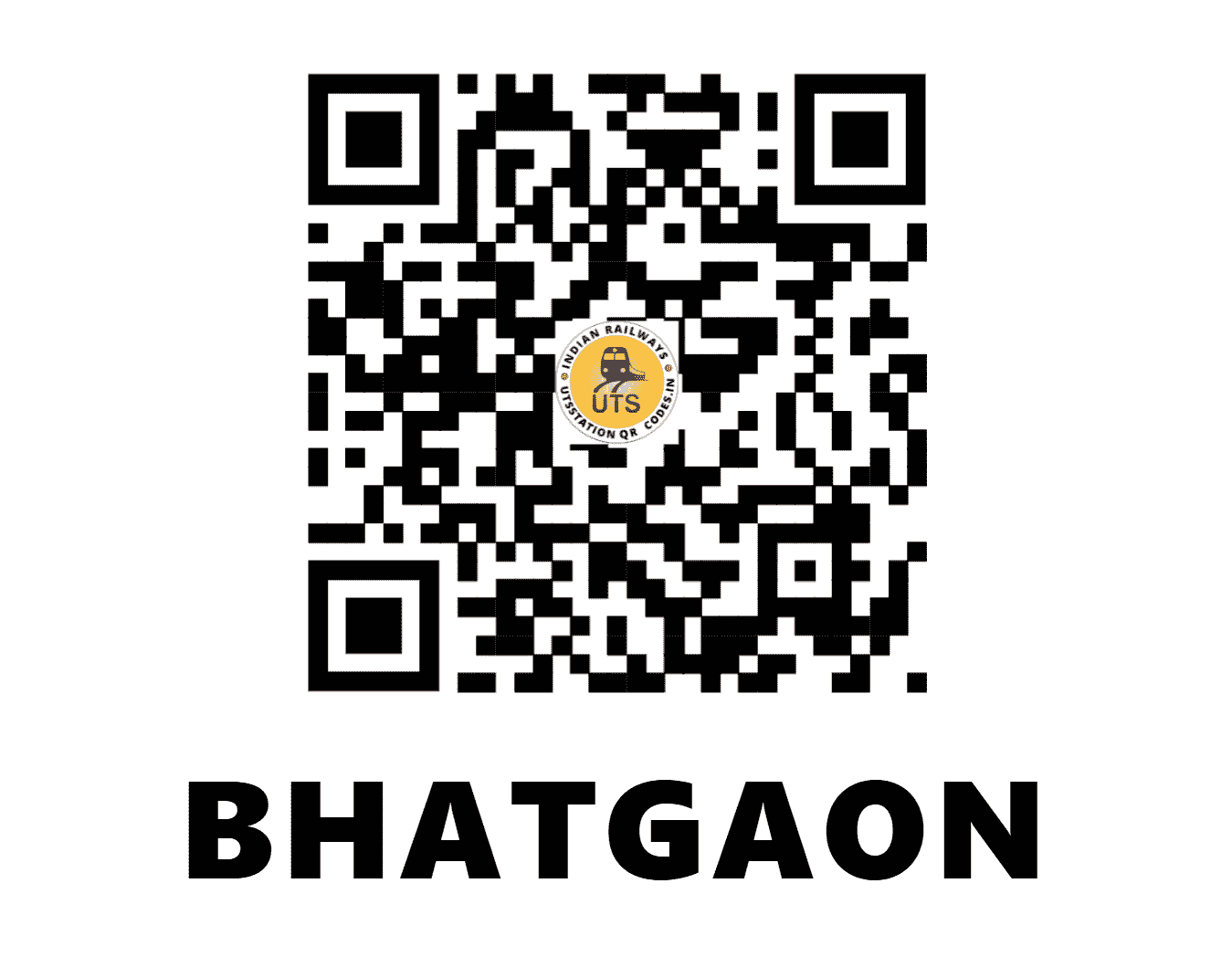 UTS QR Code for BHATGAON - BOV - SB ()