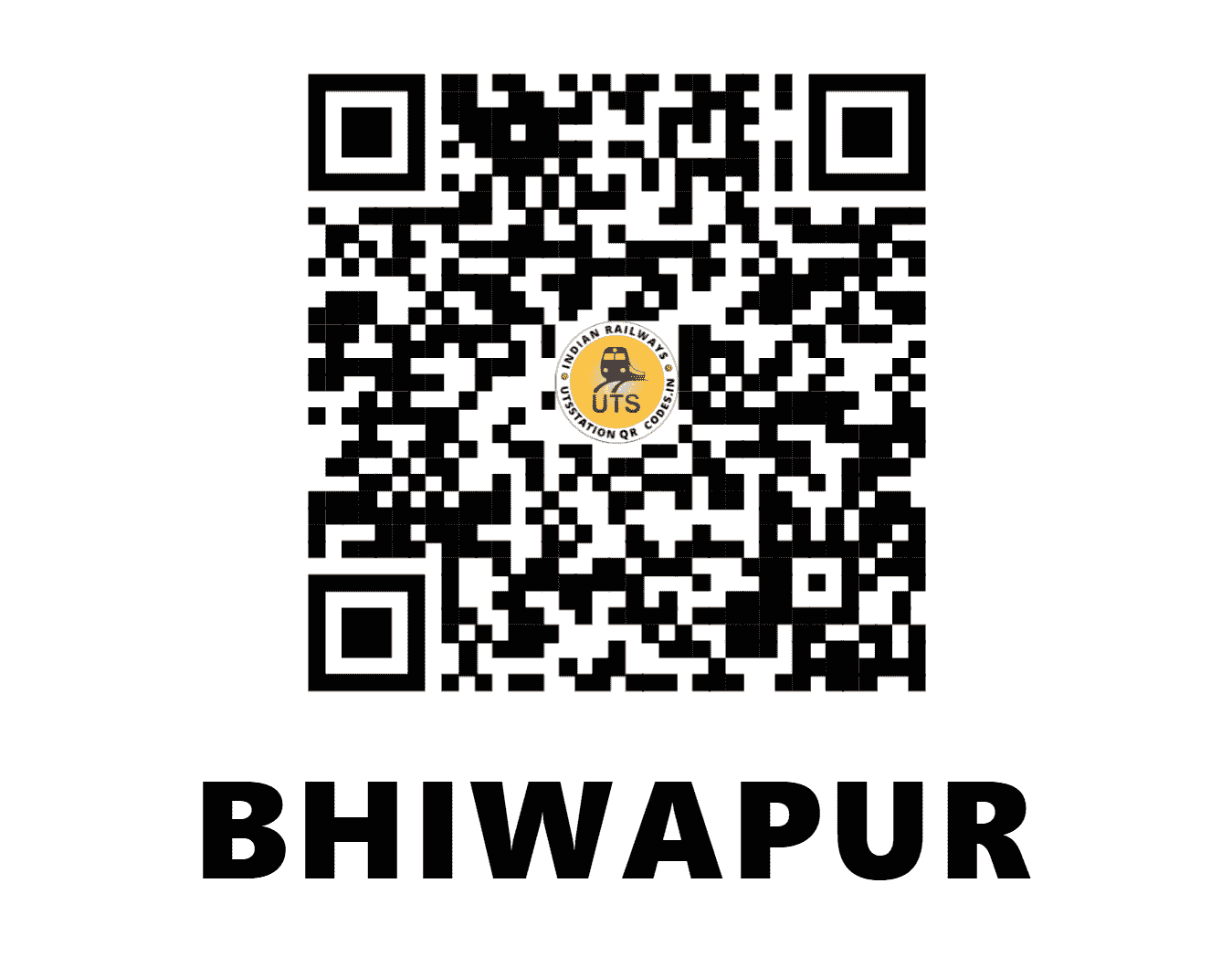 UTS QR Code for BHIWAPUR - BWV - SB ()