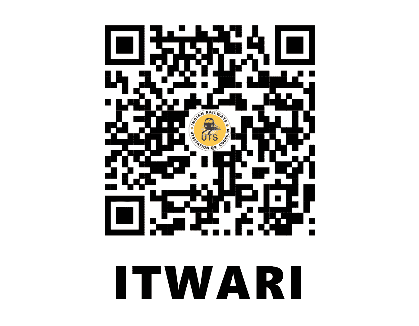 UTS QR Code for ITWARI - ITR - SB ()