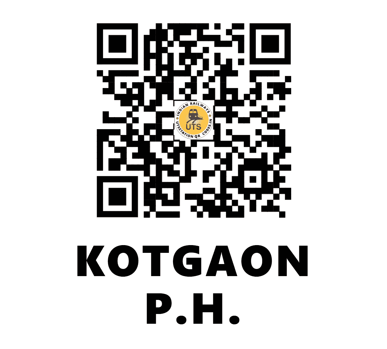 UTS QR Code for KOTGAON P.H. - KTGO - SB ()