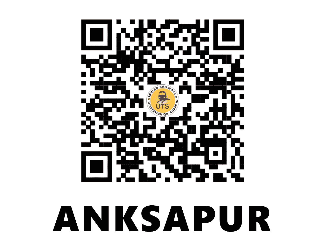 UTS QR Code for ANKSAPUR - AKSP - SC ()