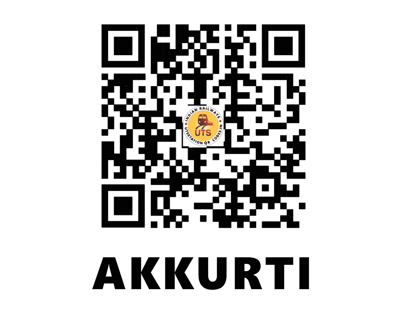UTS QR Code for AKKURTI - AKY - SC ()