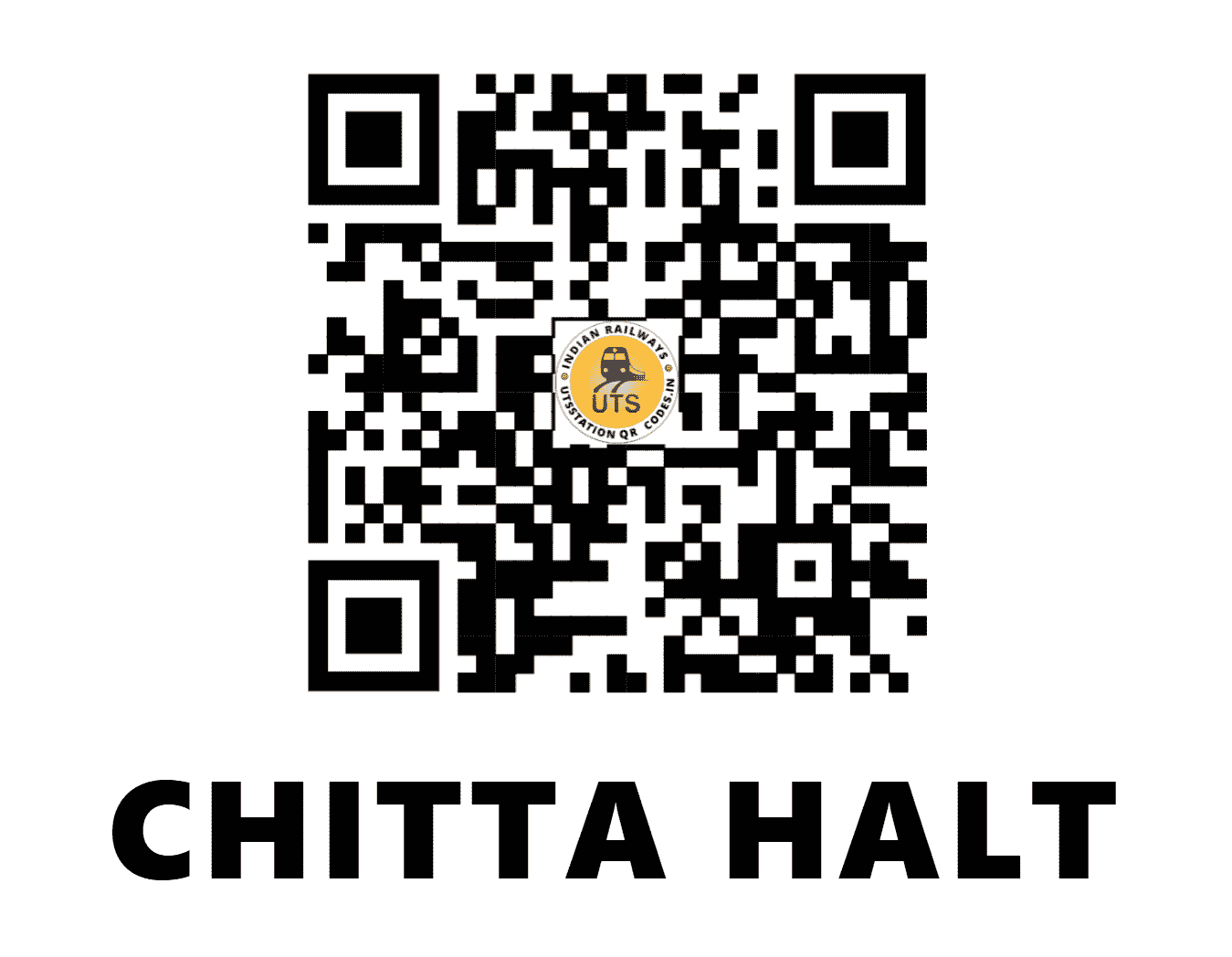 UTS QR Code for CHITTA HALT - CHTT - SC ()