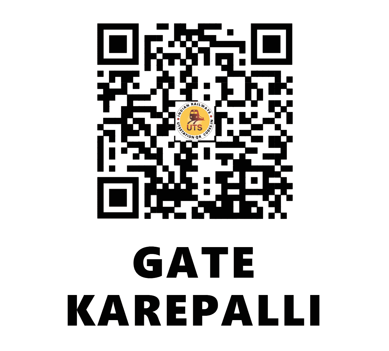 UTS QR Code for GATE KAREPALLI - GKPI - SC ()