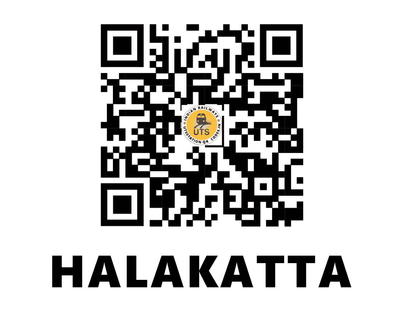 UTS QR Code for HALAKATTA - HLKT - SC ()
