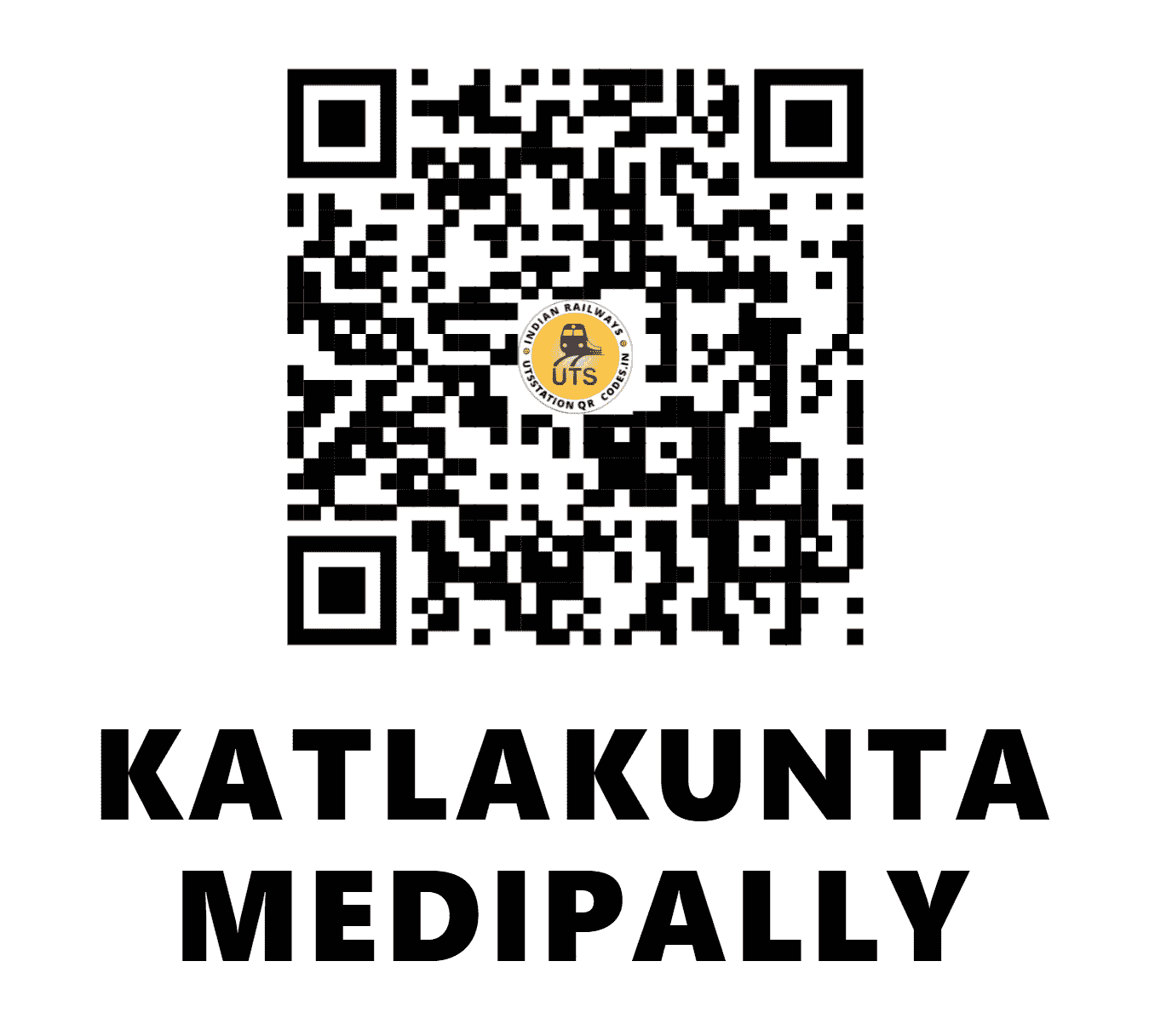 UTS QR Code for KATLAKUNTA MEDIPALLY - KKMP - SC ()