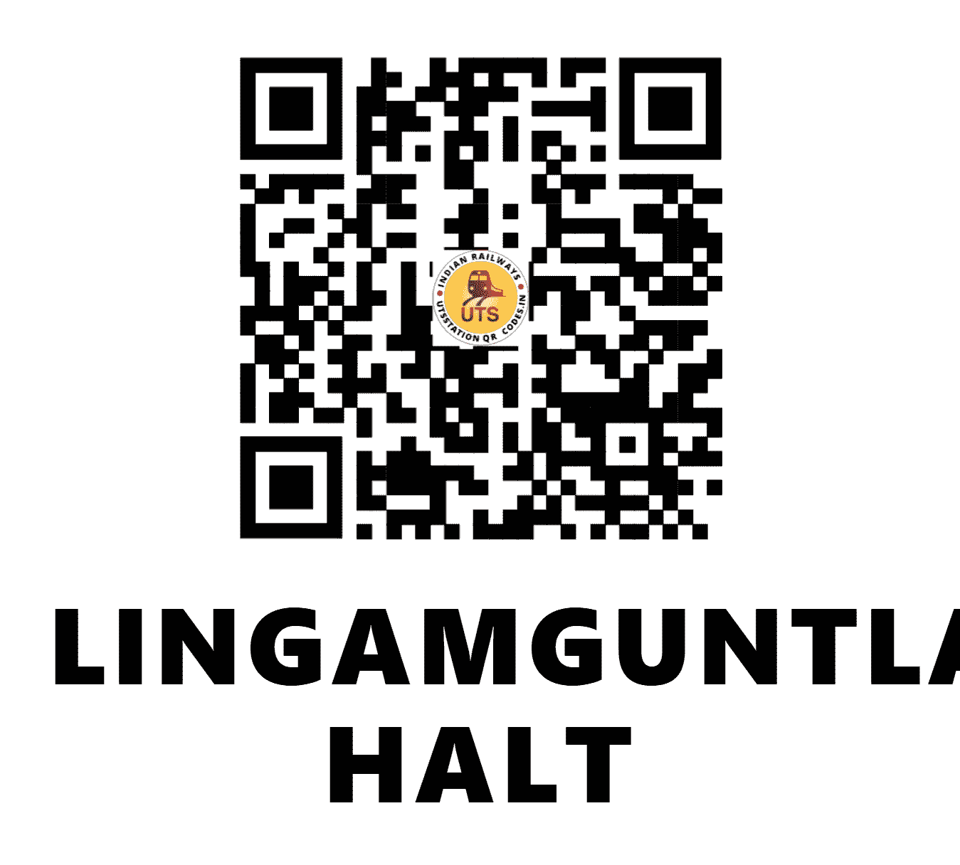 UTS QR Code for LINGAMGUNTLA HALT - LIN - SC ()