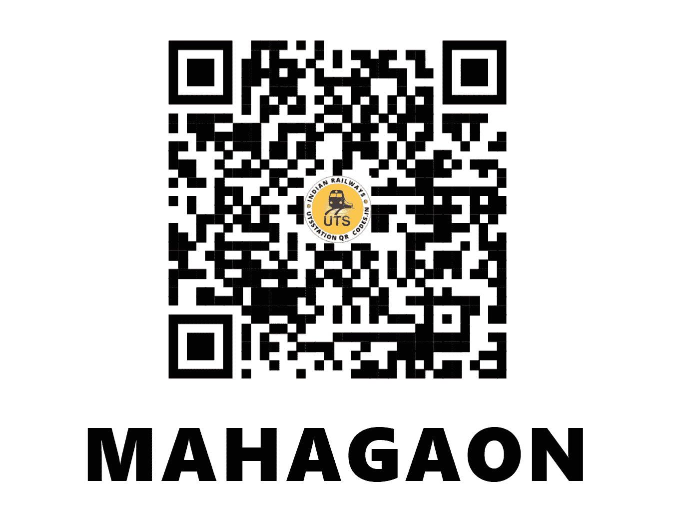 UTS QR Code for MAHAGAON - MAGN - SC ()