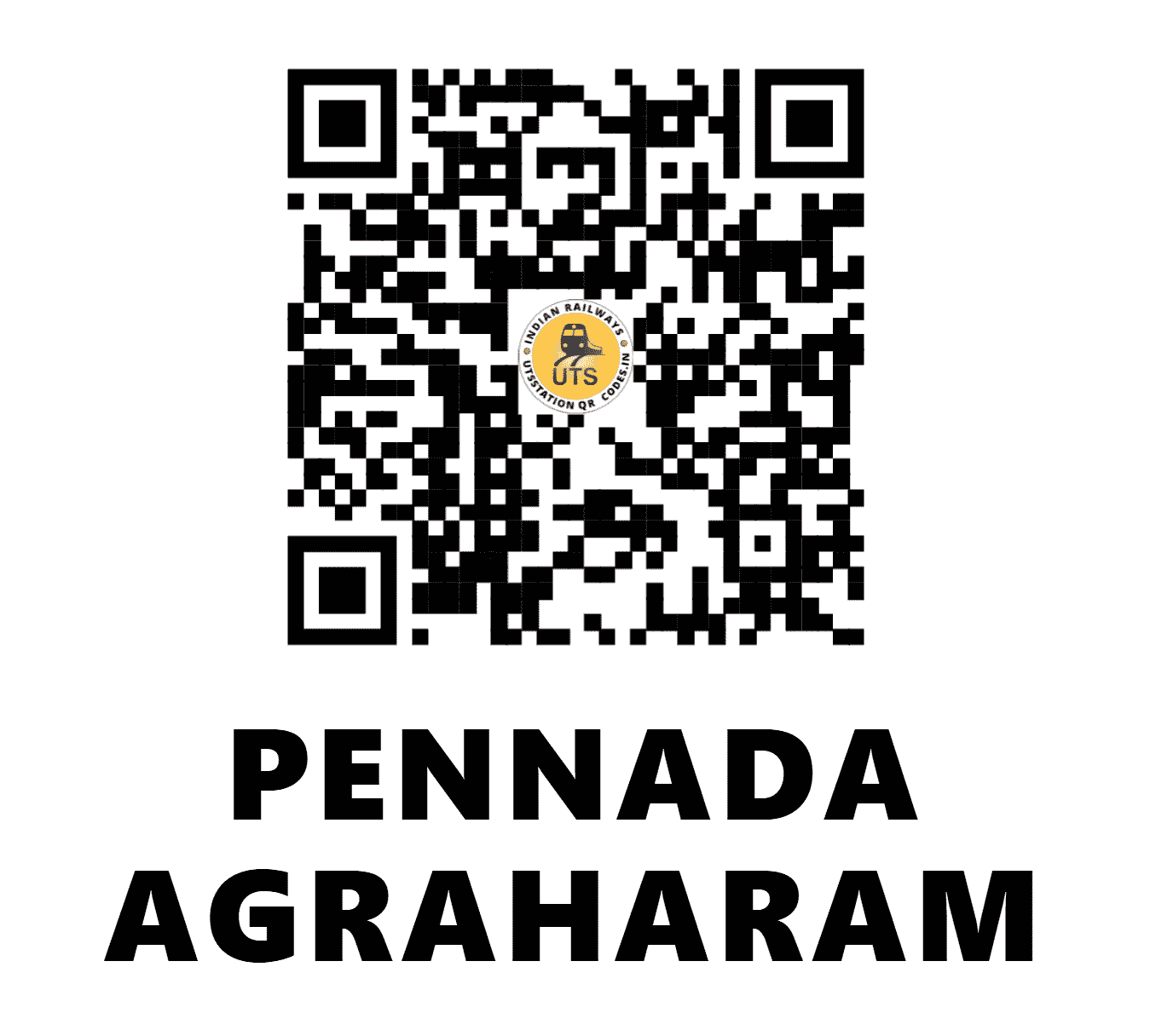 UTS QR Code for PENNADA AGRAHARAM - PAGM - SC ()