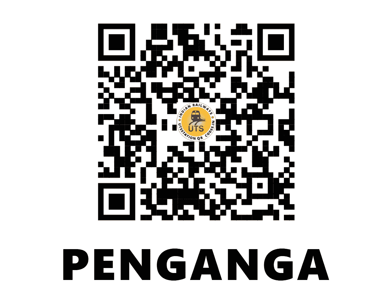 UTS QR Code for PENGANGA - PGG - SC ()