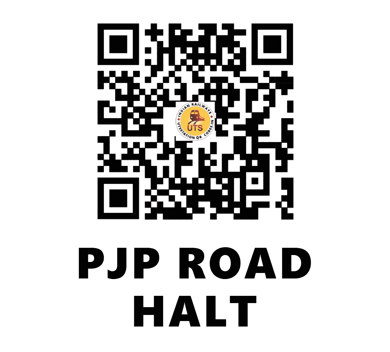 UTS QR Code for PJP ROAD HALT - PJPR - SC ()