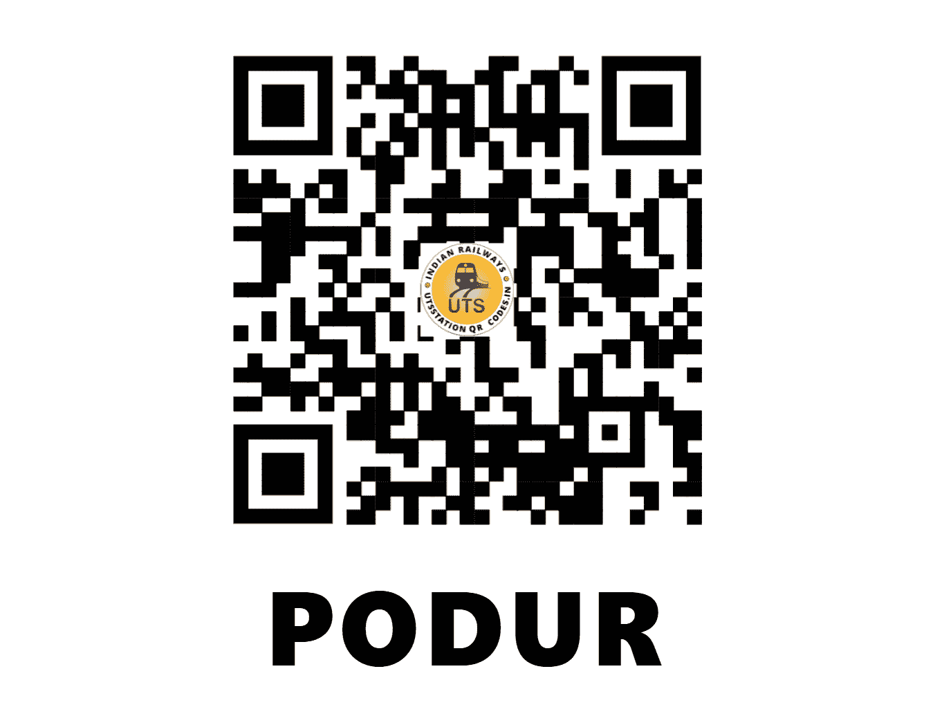 UTS QR Code for PODUR - PUDR - SC ()
