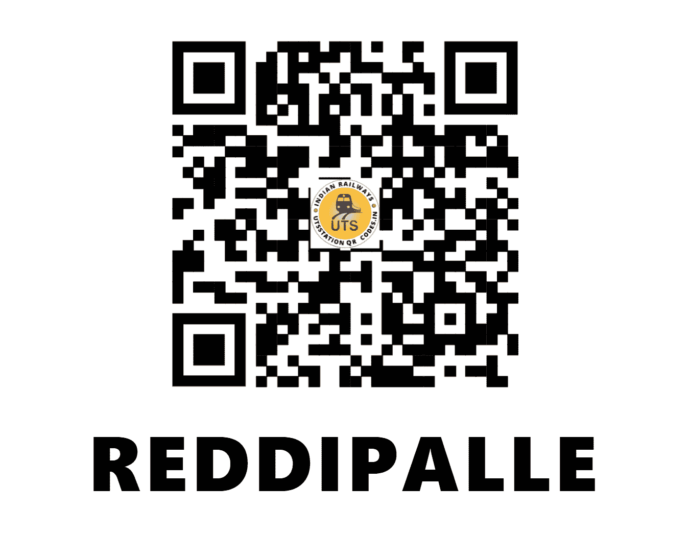 UTS QR Code for REDDIPALLE - RPL - SC ()